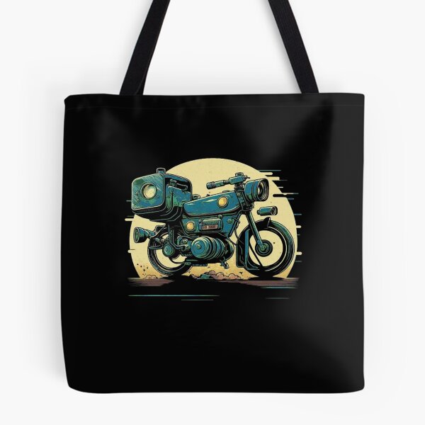 Item preview, Retro Moped Motorcycle Sun Graphic designed and sold by Celikkaoja4.