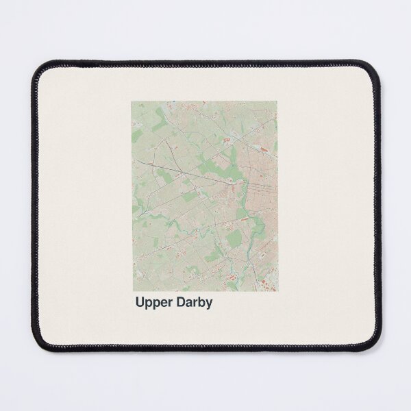 Item preview, Upper Darby Minimalistic Map Art designed and sold by MapsNerd.
