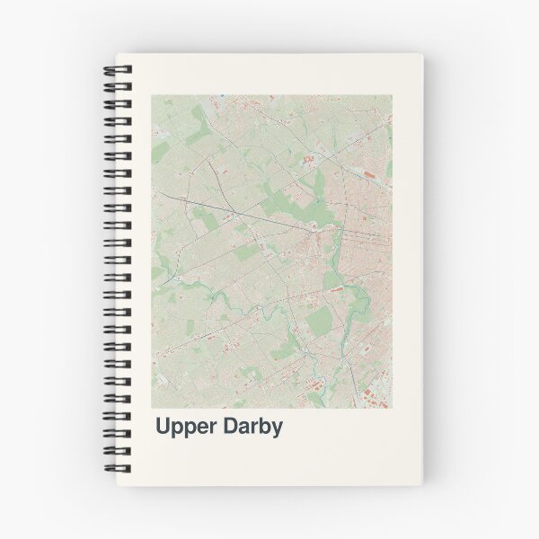 Item preview, Upper Darby Minimalistic Map Art designed and sold by MapsNerd.