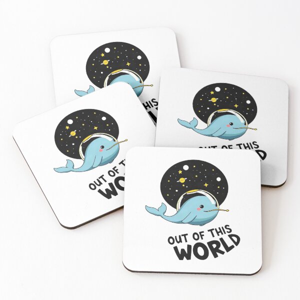 Item preview, Cute Kawaii Narwhal Space Explorer designed and sold by Arc2020.