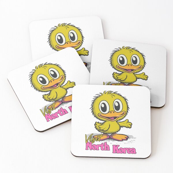 Item preview, Visit North Korea Funny Cartoon Duck designed and sold by Celikkaoja4.