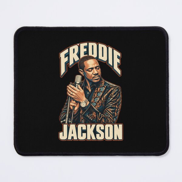 Item preview, Freddie Jackson Patterned Jacket Microphone Emotional Closeup designed and sold by Dr-Hulk-Grock.