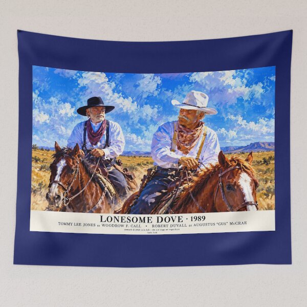 Item preview,  0016 My Lonesome dove movie poster (Painting) designed and sold by LuluLeb.