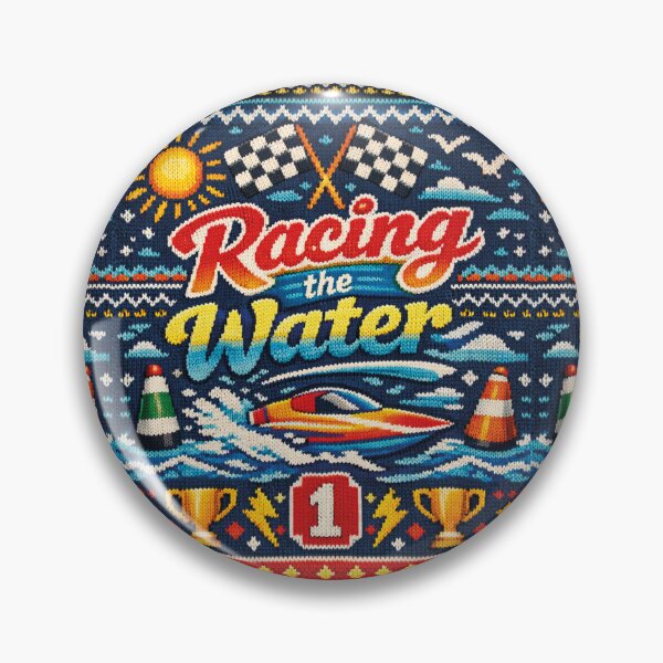 Artikelvorschau, Racing The Water Rennboot Strickmuster Rennsport Pokal entworfen und verkauft von Mauswohn.