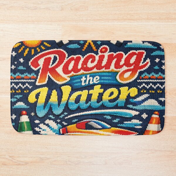 Item preview, Racing The Water racing boat knitting pattern racing trophy designed and sold by Mauswohn.