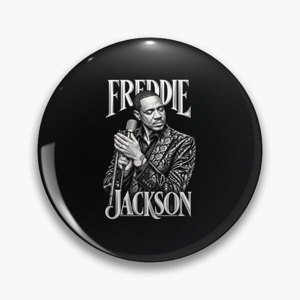 Item preview, Freddie Jackson Patterned Jacket Microphone Emotional Pose designed and sold by Dr-Hulk-Grock.
