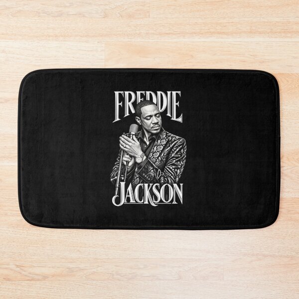 Item preview, Freddie Jackson Patterned Jacket Microphone Emotional Pose designed and sold by Dr-Hulk-Grock.