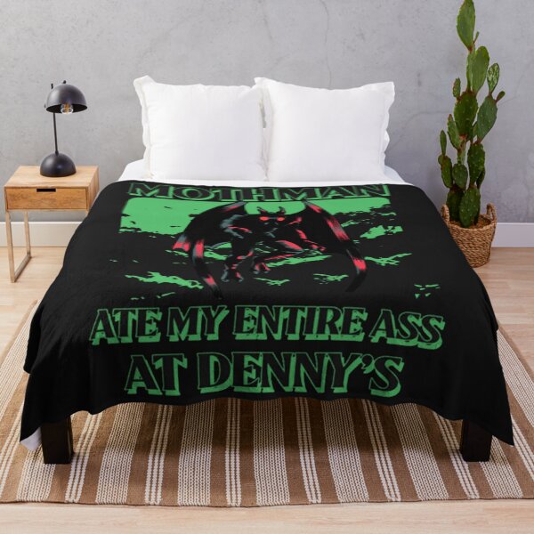 Aperçu de l'œuvre Mothman m'a bouffer tout le cul chez Denny's créée et vendue par Nathaoder.