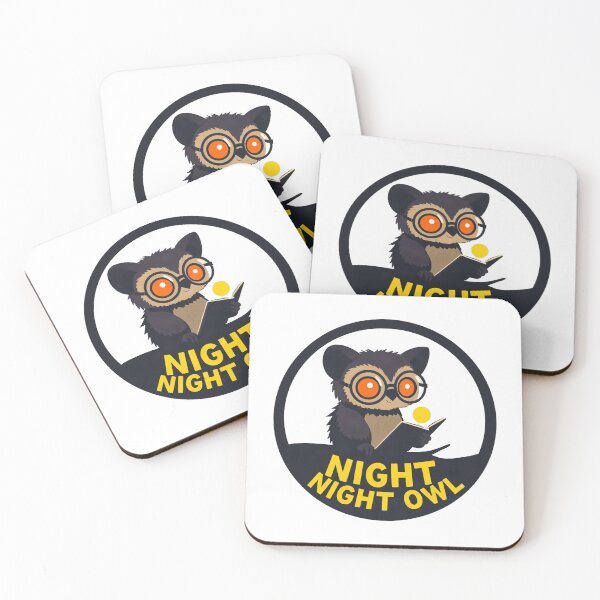 Item preview, Cute Tarsier Night Owl Illustration designed and sold by Arc2020.