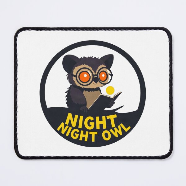Item preview, Cute Tarsier Night Owl Illustration designed and sold by Arc2020.