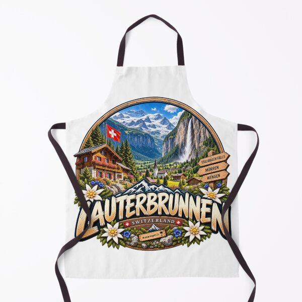 Artikelvorschau, Lauterbrunnen Schweiz – Staubbachfall Wasserfälle & Schweizer Alpen entworfen und verkauft von Wandervogel123.