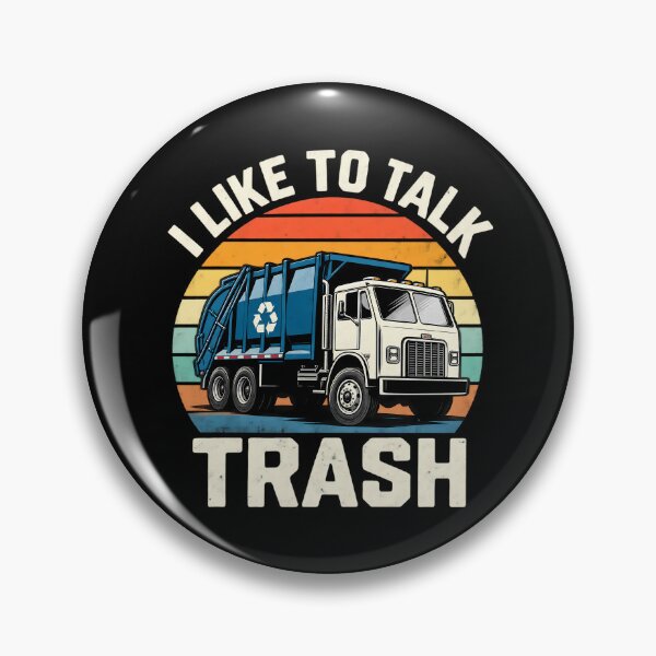 Item preview, Funny Garbage Truck I Like To Talk Trash designed and sold by Bob Meme Life.
