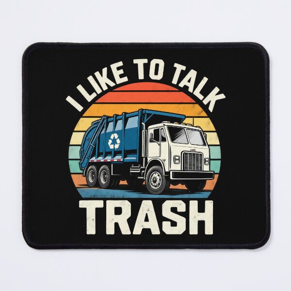 Item preview, Funny Garbage Truck I Like To Talk Trash designed and sold by Bob Meme Life.