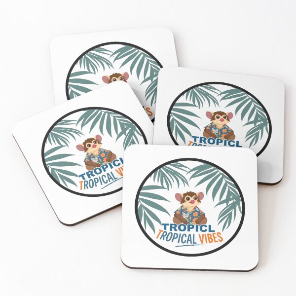Item preview, Retro Vintage Tarsier Tropical Vibes designed and sold by Arc2020.