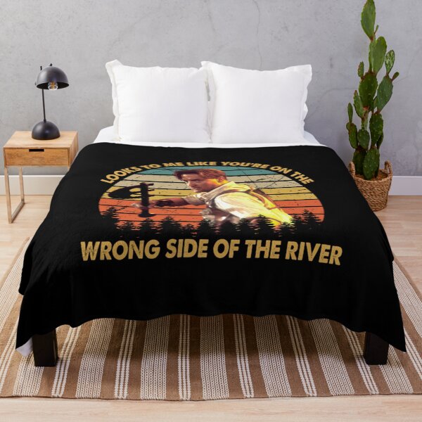 Item preview, Retro Looks To Me Like You're On The Wrong Side Of The River designed and sold by kenlopabgade.