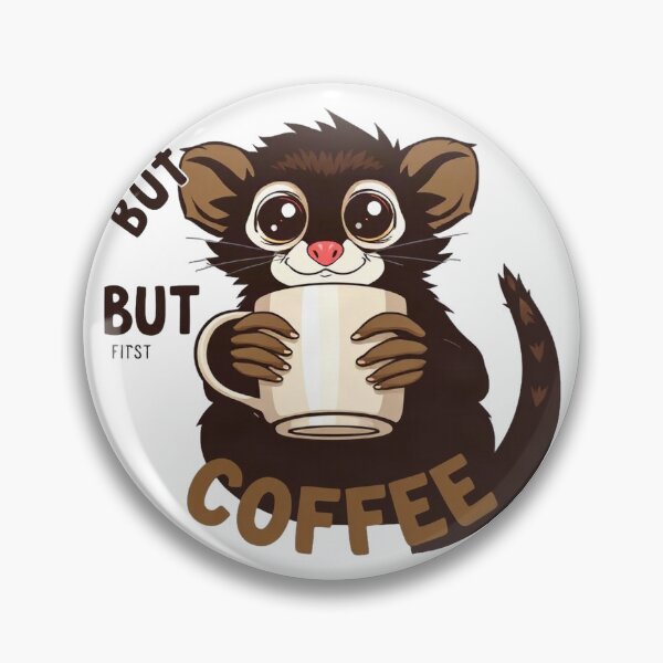 Item preview, Coffee Lover Tarsier Morning Boost designed and sold by Arc2020.