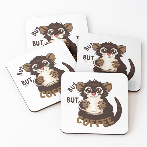 Item preview, Coffee Lover Tarsier Morning Boost designed and sold by Arc2020.
