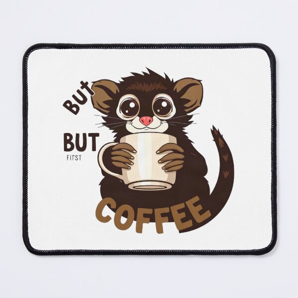 Item preview, Coffee Lover Tarsier Morning Boost designed and sold by Arc2020.