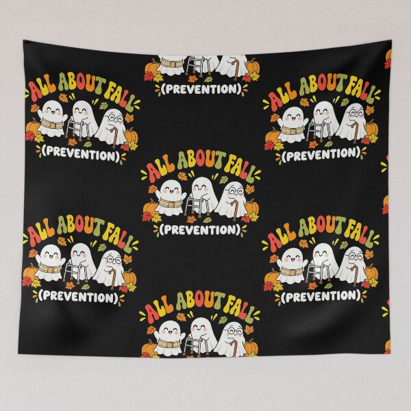 Item preview, All About Fall Prevention Funny Ghost Halloween Humor designed and sold by RDGNR.