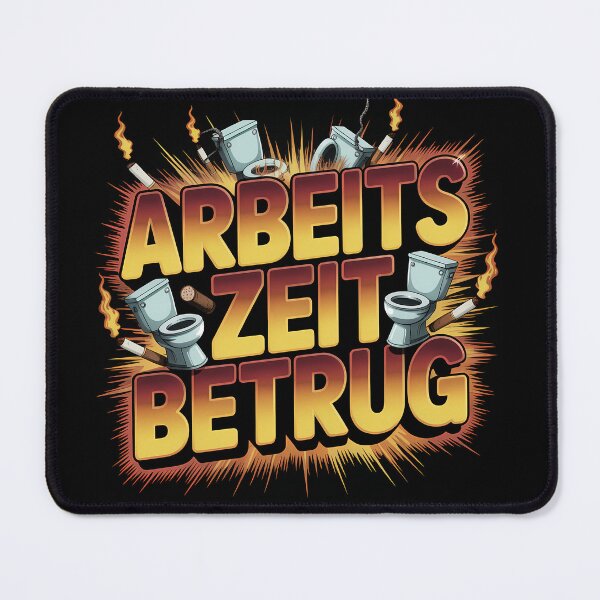 Artikelvorschau, Arbeitszeitbetrug - Deutsche Memes entworfen und verkauft von LoFizzy.