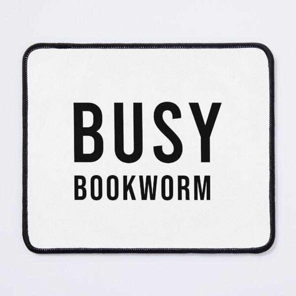 Item preview, BUSY BOOKWORM, Unique designed and sold by villacreativa.