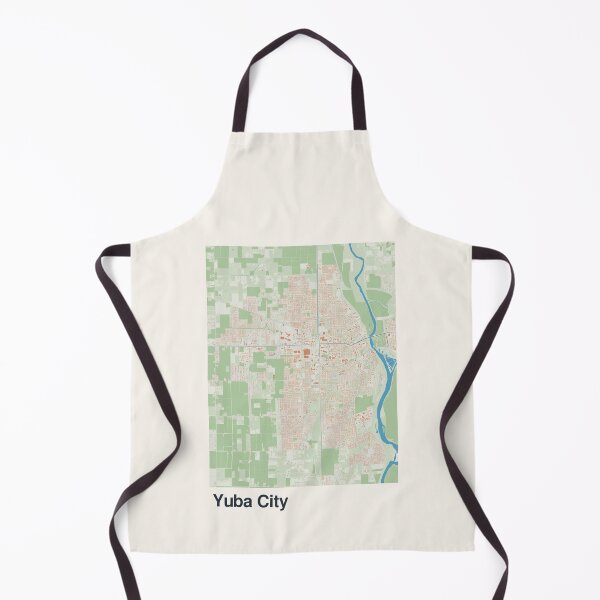 Item preview, Yuba City Minimalistic Map Art designed and sold by MapsNerd.