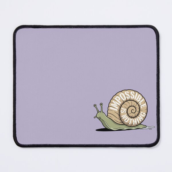 Item preview, Impossible Is Nothing Snail Shell Pop Art designed and sold by Rare By Hero.