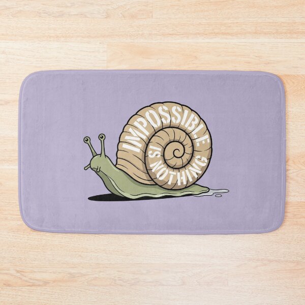 Item preview, Impossible Is Nothing Snail Shell Pop Art designed and sold by Rare By Hero.