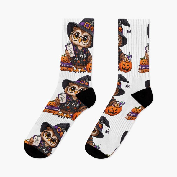 Item preview, Spooky Veterinary Owl Witch – Cute Halloween Vet Gift for Animal Lovers designed and sold by Bettybee00.