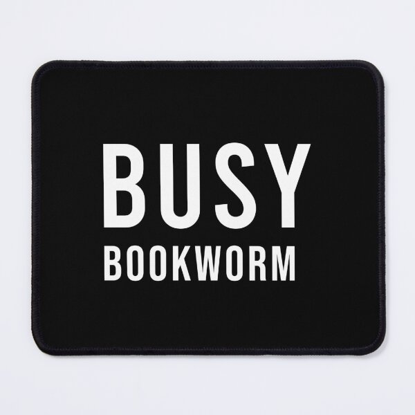 Item preview, BUSY BOOKWORM, Unique designed and sold by villacreativa.