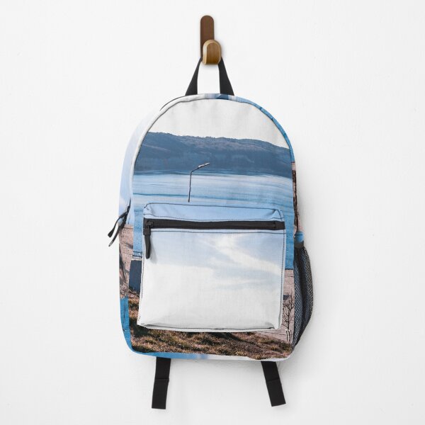 Item preview, Scenic Overlook Of Coastal Promenade And Blue Sea designed and sold by Squikale.