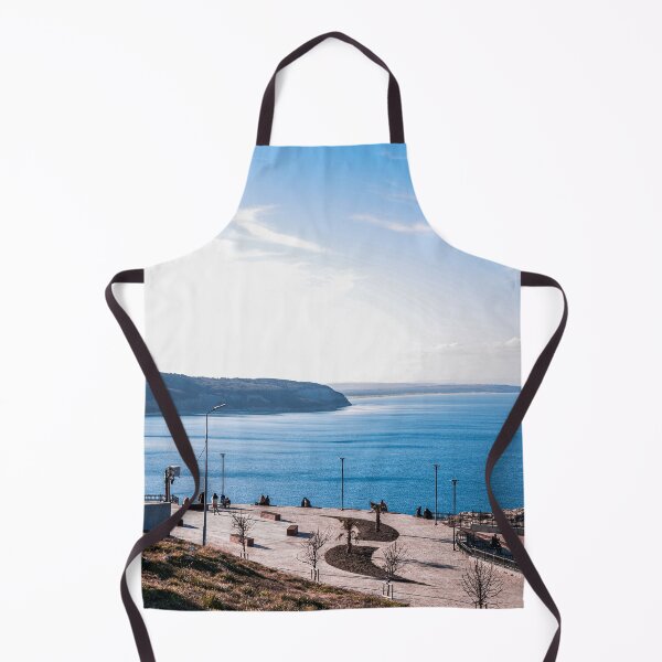 Item preview, Scenic Overlook Of Coastal Promenade And Blue Sea designed and sold by Squikale.