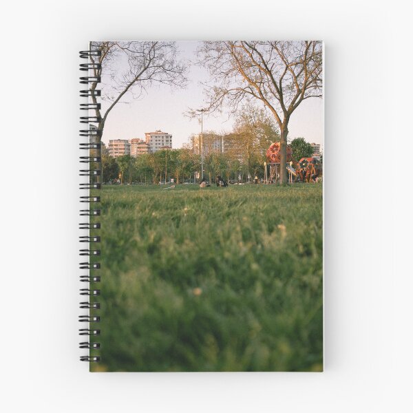 Item preview, Low-Angle View Of City Park Lawn At Sunset designed and sold by Squikale.