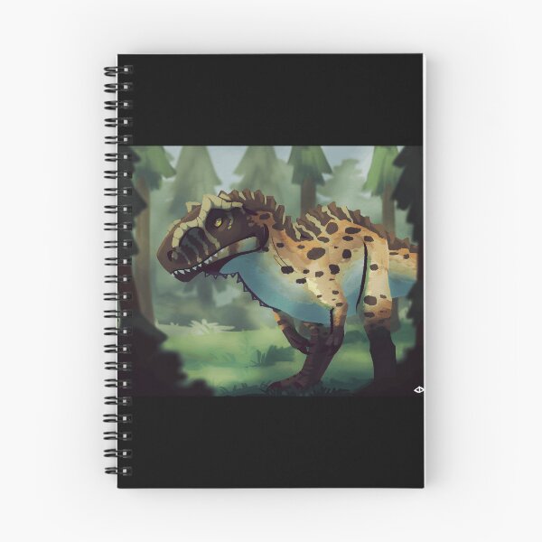 Item preview, Stylized Spotted Dinosaur in the Forest designed and sold by PeaceTypo.
