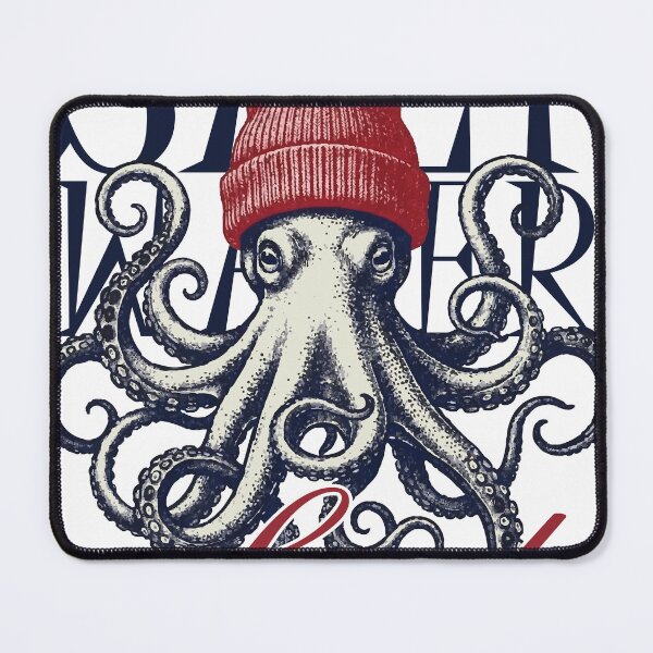 Item preview, Retro Salt Water Soul Octopus T-Shirt designed and sold by SEW WHAT.