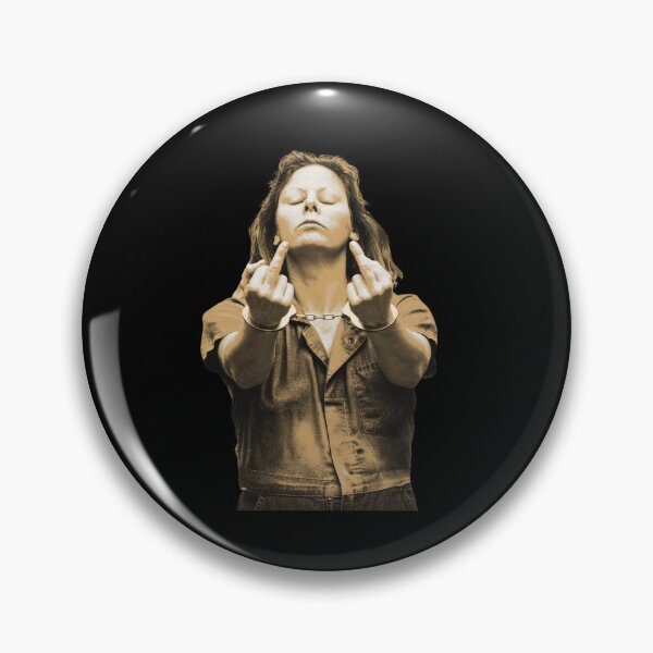 Item preview, Aileen Wuornos middle finger designed and sold by skylove94.
