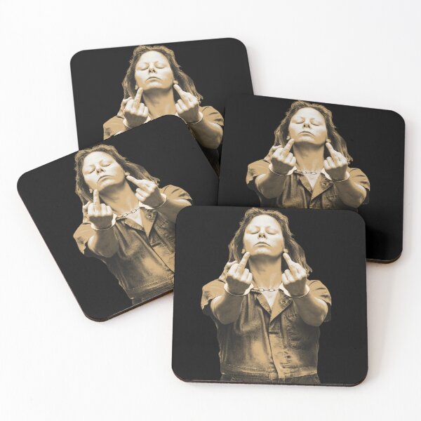 Item preview, Aileen Wuornos middle finger designed and sold by skylove94.