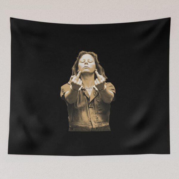 Item preview, Aileen Wuornos middle finger designed and sold by skylove94.