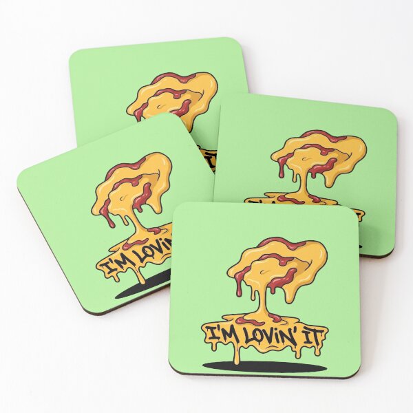 Item preview, I'm Lovin It Melted Cheese Fast Food Pop Art designed and sold by Rare By Hero.