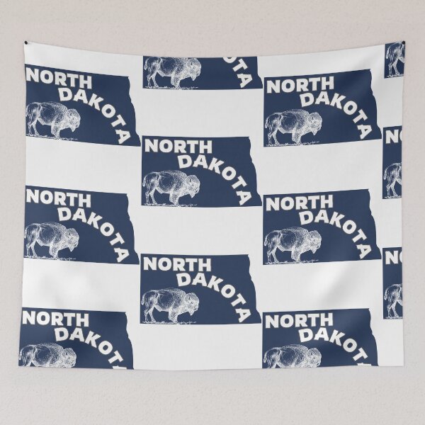 Item preview,  North Dakota Map | North Dakota State Outline | USA Map Art designed and sold by 22k Lab Studio.