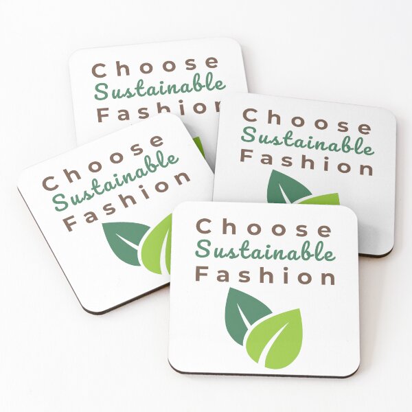 Item preview, Choose Sustainable Fashion – Minimal Eco Lifestyle Design designed and sold by J-Nature-Vibes.