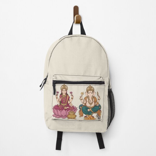 Item preview, Lakshmi Ganesha Colored Line Art designed and sold by hutofdesigns.