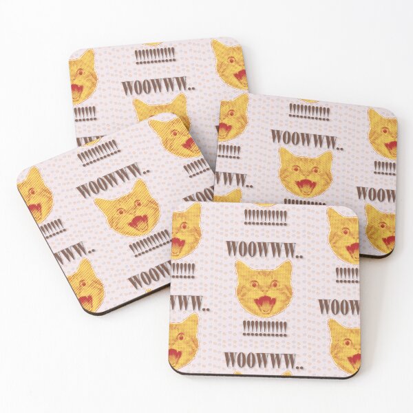 Item preview, Woowww Shocked Orange Cat designed and sold by Artemis & Woven Collective.