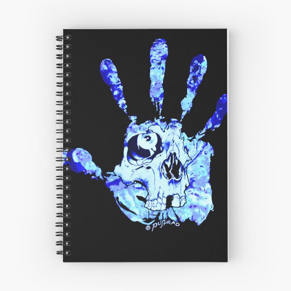 Item preview, Watercolor Hand Print With Skull designed and sold by AbigailWhiten.