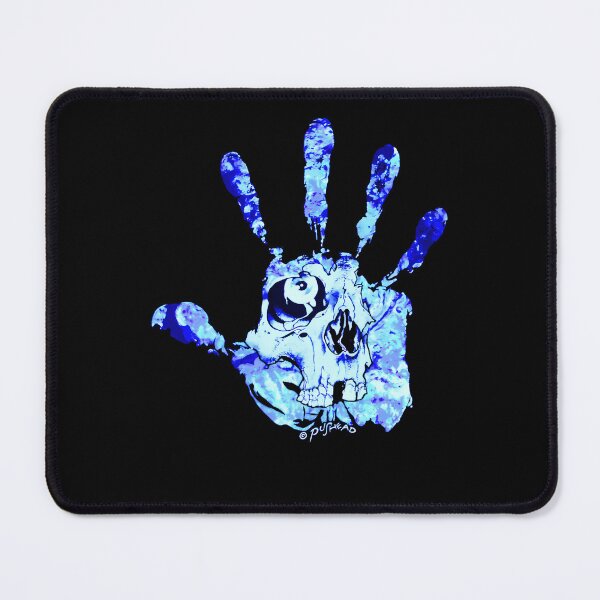Item preview, Watercolor Hand Print With Skull designed and sold by AbigailWhiten.