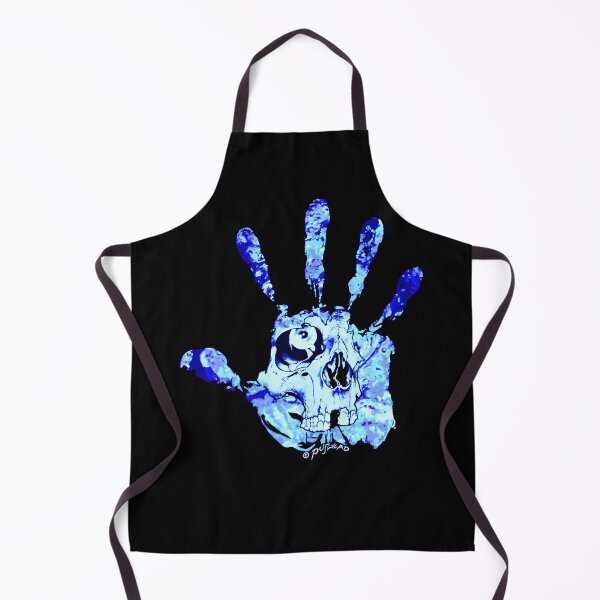 Item preview, Watercolor Hand Print With Skull designed and sold by AbigailWhiten.