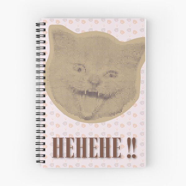 Item preview, Hehehe Smirking Mischievous Cat designed and sold by Artemis & Woven Collective.