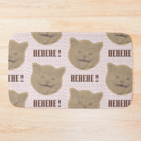 Item preview, Hehehe Smirking Mischievous Cat designed and sold by Artemis & Woven Collective.
