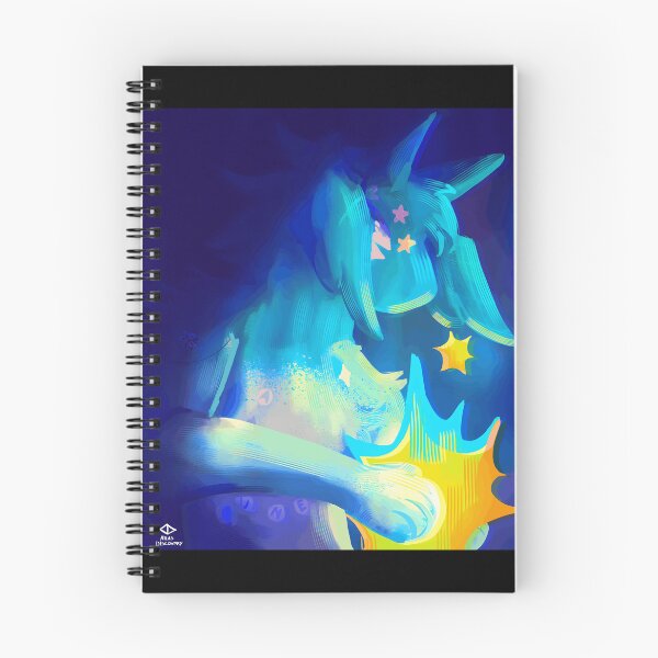 Item preview, Mystical Blue Creature with Stars designed and sold by PeaceTypo.