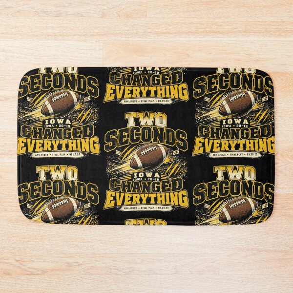 Item preview, Two Seconds Changed Everything Iowa Football Game Day designed and sold by RDGNR.